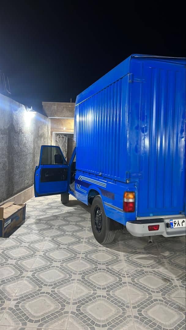 ساخت کفی و باربند ماشین باری زندی لک در قلات شیراز